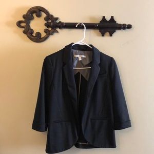 Lauren Conrad - black 3/4 sleeve blazer